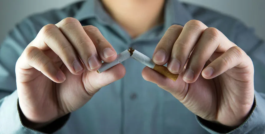 mit rauchen aufhöhren